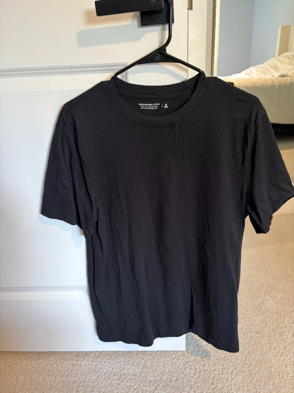 Abercrombie & Fitch Black T Shirt Size Medium